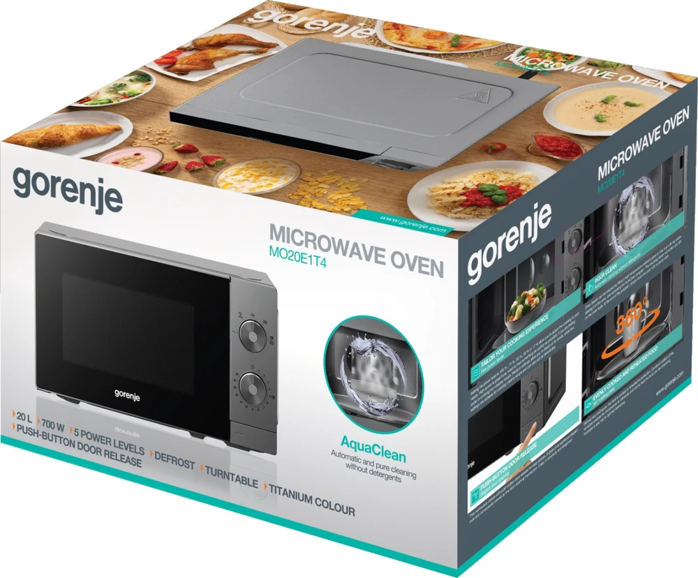 Mikrobangų krosnelė Gorenje MO20E1T4