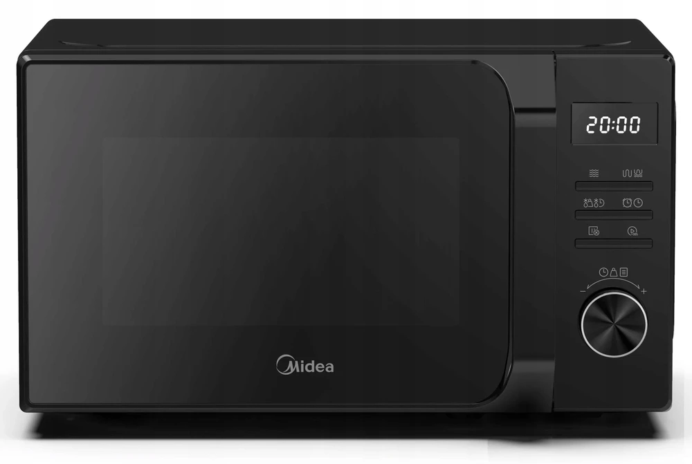 Mikrobangų krosnelė Midea Microwave Oven With Grilis | AG20CF2EBK | Free standing | 700 W | 20 L | Grilis | Juodas