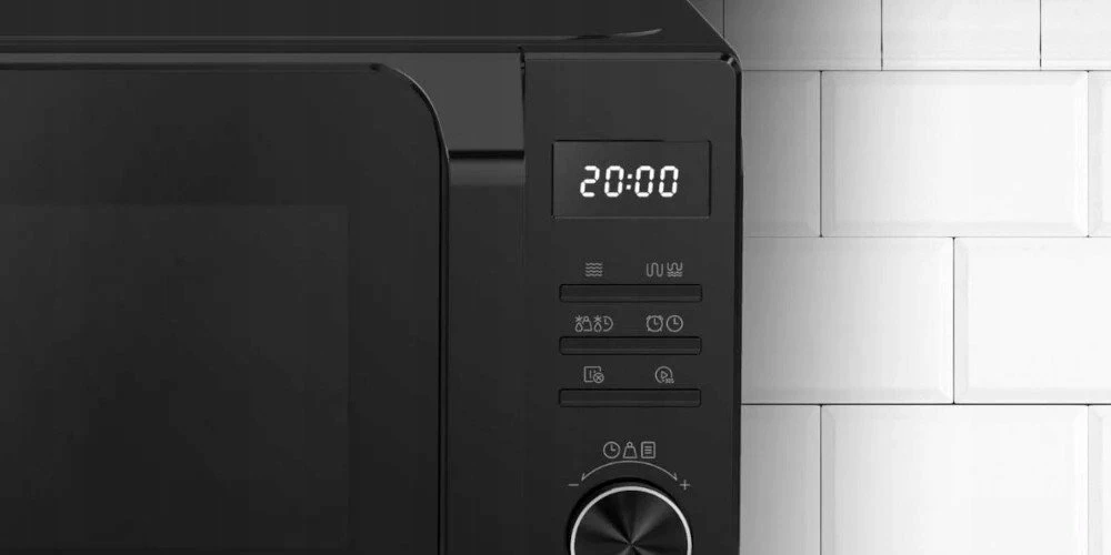 Mikrobangų krosnelė Midea Microwave Oven With Grilis | AG20CF2EBK | Free standing | 700 W | 20 L | Grilis | Juodas