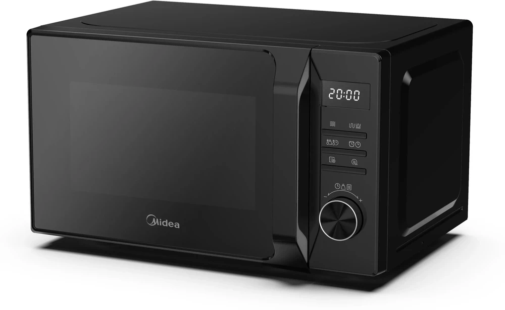 Mikrobangų krosnelė Midea Microwave Oven With Grilis | AG20CF2EBK | Free standing | 700 W | 20 L | Grilis | Juodas