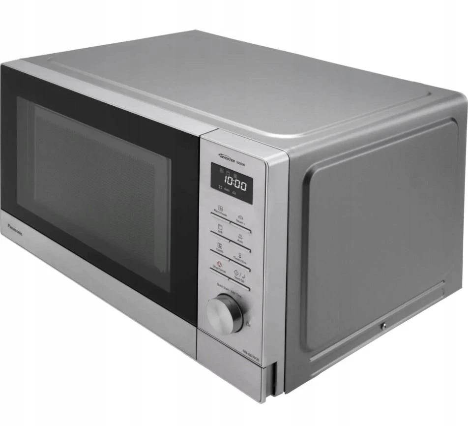 Mikrobangų krosnelė Panasonic NN-GD39QSEPG Inverterinė mikrobangų krosnelė su griliu Sidabrinė