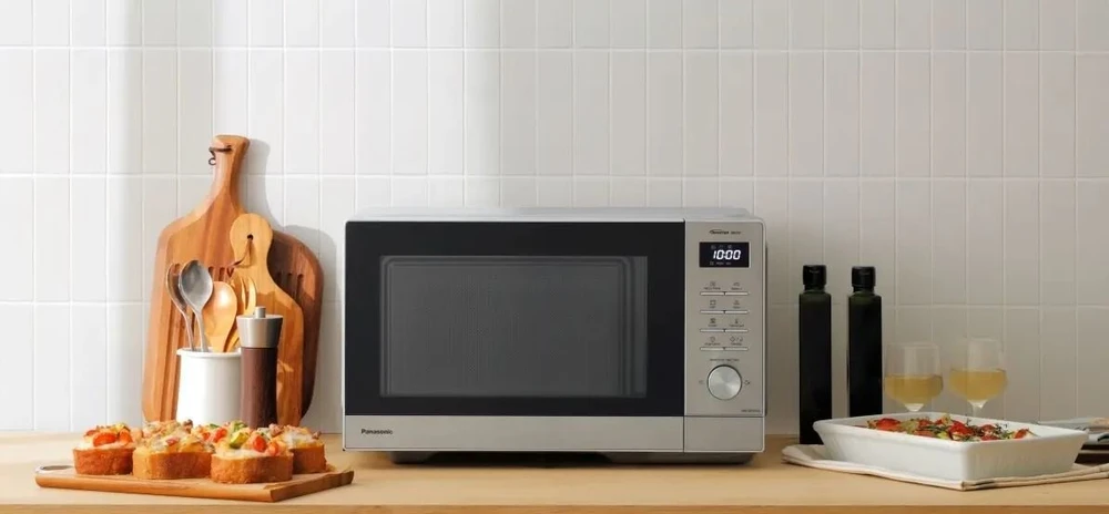 Mikrobangų krosnelė Panasonic NN-GD39QSEPG Inverterinė mikrobangų krosnelė su griliu Sidabrinė