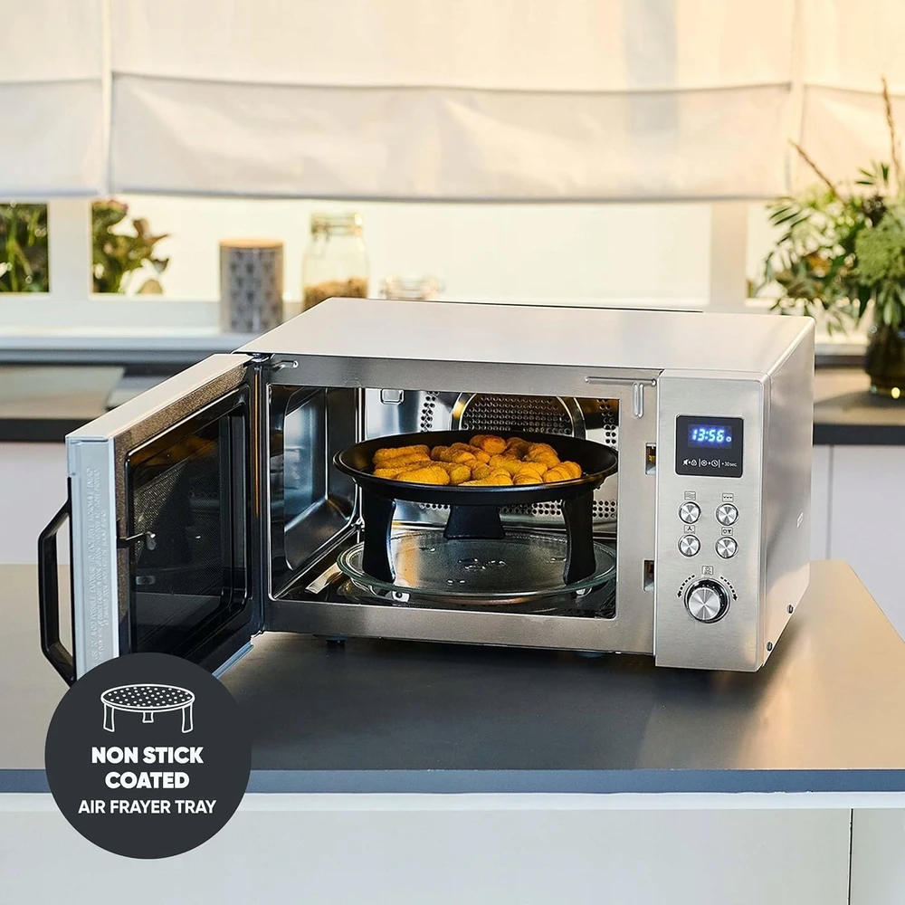 Mikrobangų krosnelė Severin MW 7982 4 viename su Crispy Wave funkcija iki 230 °C