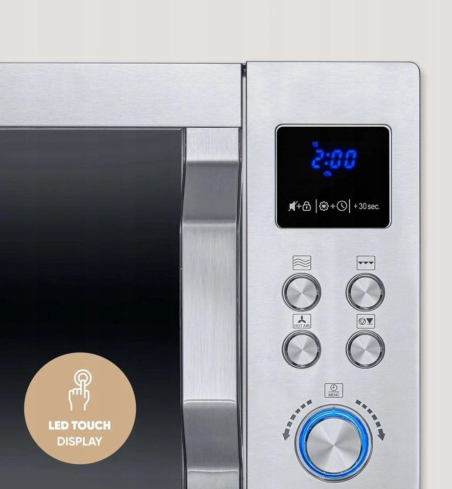 Mikrobangų krosnelė Severin MW 7982 4 viename su Crispy Wave funkcija iki 230 °C