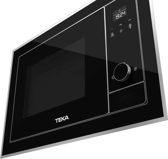 Teka ML 8200 BIS Juoda Mikrobangų krosnelė su kepsninės funkcija Įmontuoti 20 L 700 W