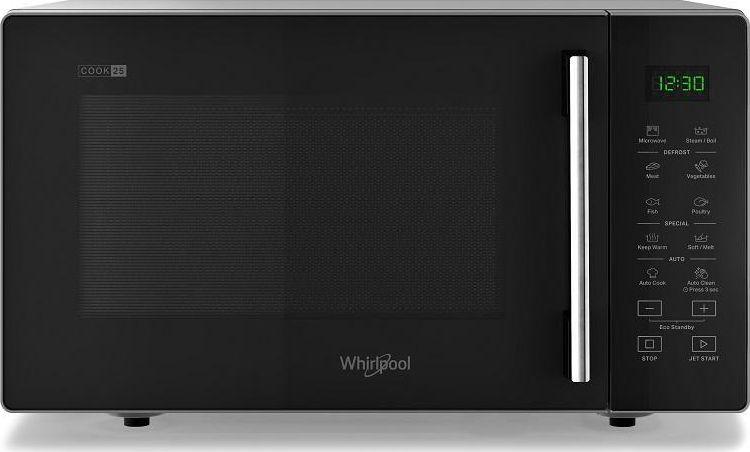 Whirlpool MWP 252 SB mikrobangų krosnelė Stalviršis Mikrobangų krosnelė be  papildomų funkcijų 25 L 900 W Juoda | Varle.lt