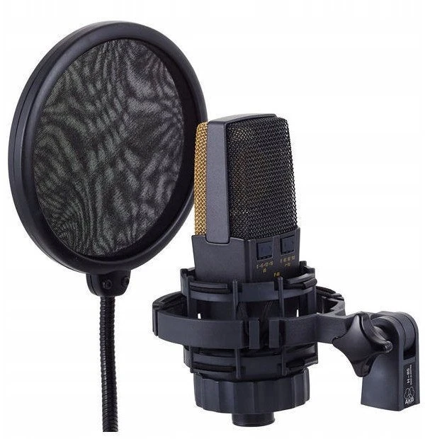 AKG C414 XLII - Didelės diafragmos kondensatorinis mikrofonas, kintamos charakteristikos