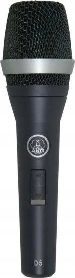 Akyga AKG D5S - dinaminis vokalinis mikrofonas, įjungimas/išjungimas