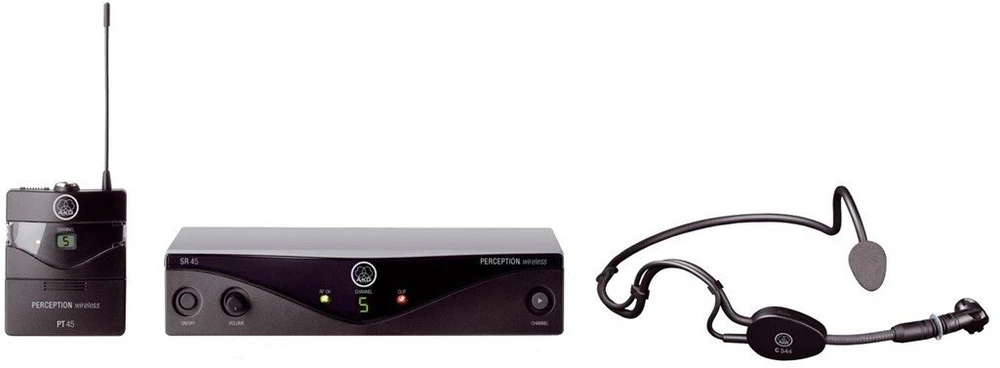 Mikrofonowy komplektas belaidis AKG WMS45 Sports Set BD U2
