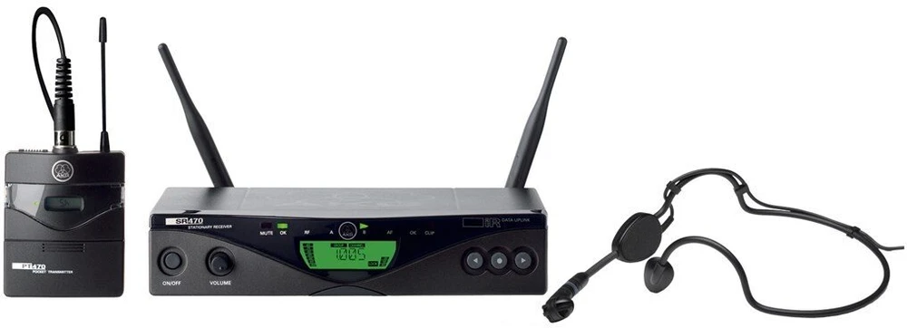 Mikrofonowy komplektas belaidis AKG WMS470 Sports Set BD7-50MW