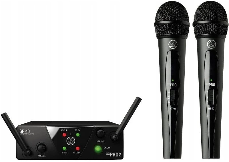 Akyga belaidis mikrofonų komplektas AKG WMS40 Mini2 Vocal Set BD
