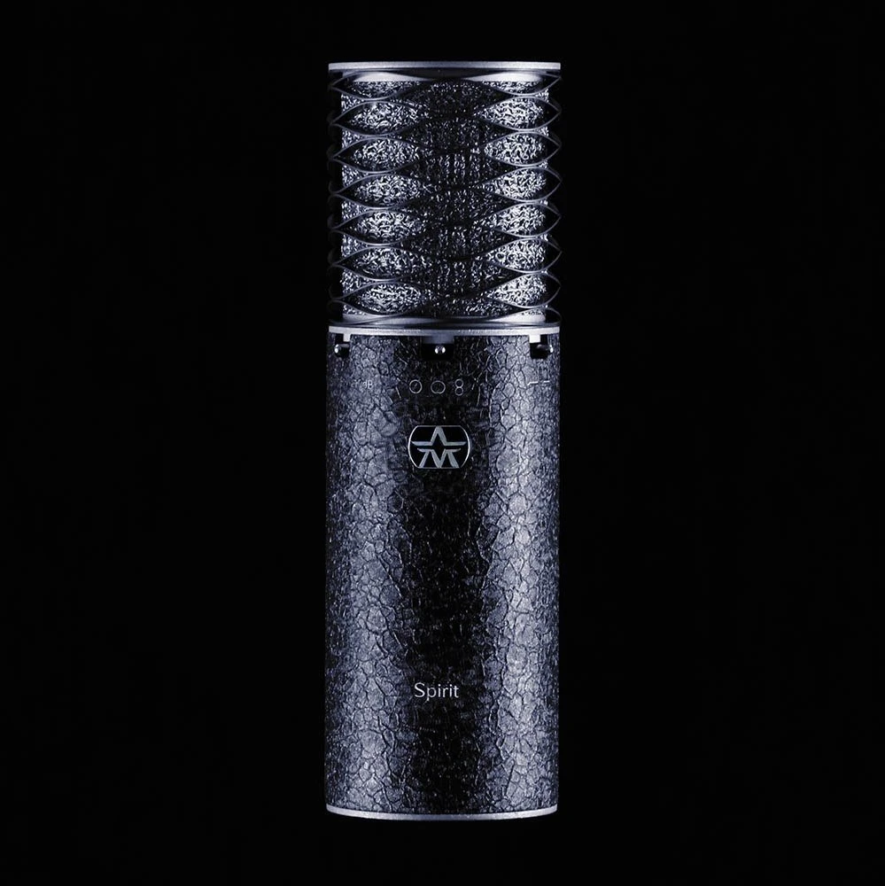 Secubac Iv Aston Microphones Spirit Juodas Bundle Mikrofonas pojemnościowy + pop filtras