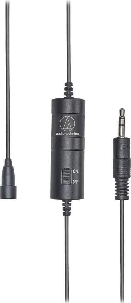 Audio Technica mikrofonas ATR3350x, Juodas