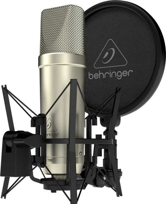 Behringer TM1 – įrašymo rinkinys: didelio ploto mikrofonas + priedai