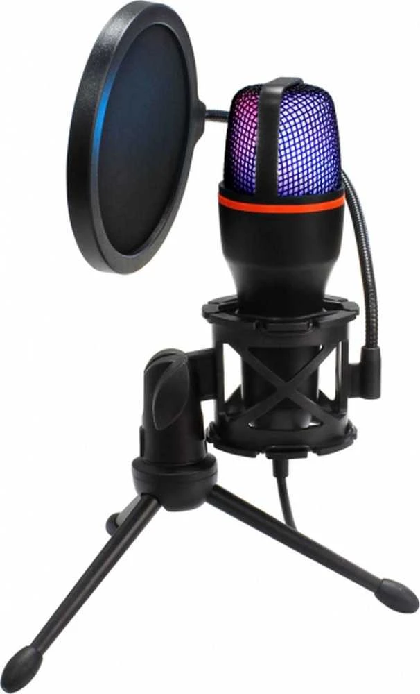 Studijos mikrofonas su trikoju BLOW LED