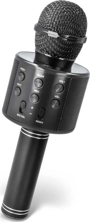 PRM402 BLOW juodas karaokės mikrofonas