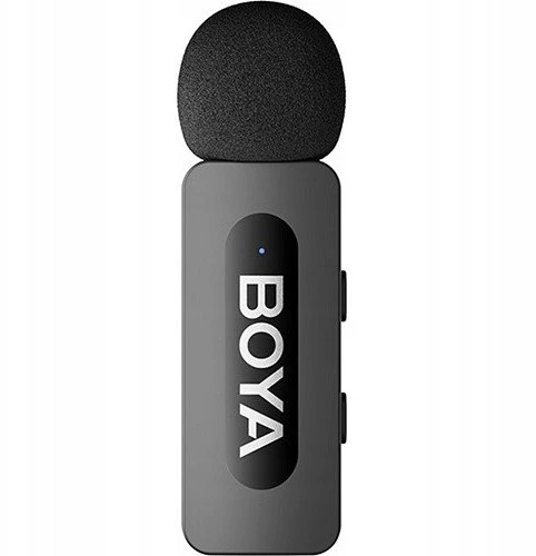 BOYA belaidis mikrofonas BY-V30 2.4GHz su 2 siųstuvais ir 1 imtuvu (C tipo) Juodas EU