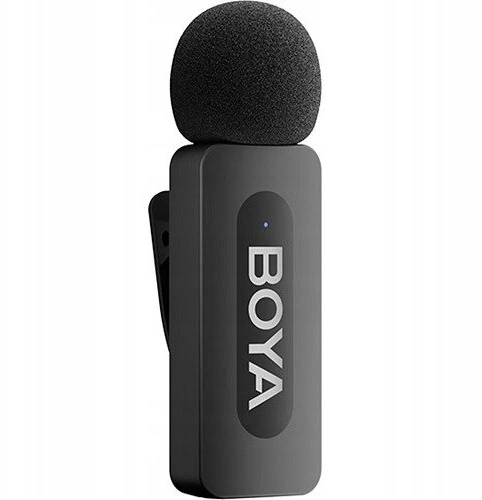 BOYA belaidis mikrofonas BY-V30 2.4GHz su 2 siųstuvais ir 1 imtuvu (C tipo) Juodas EU