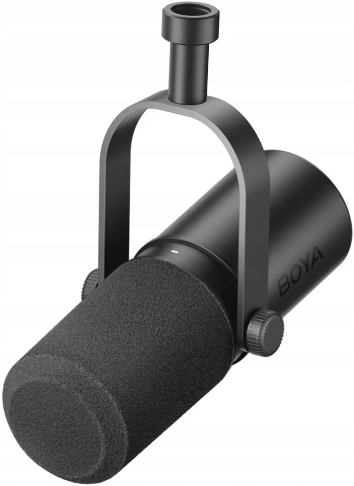 BOYA CastMic P60 laidinis USB XLR studijinis mikrofonas - Juodas