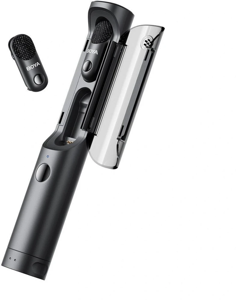 Mikrofonas BOYA MAGIC-05 belaidis 2.4GHz USB-C - juoda