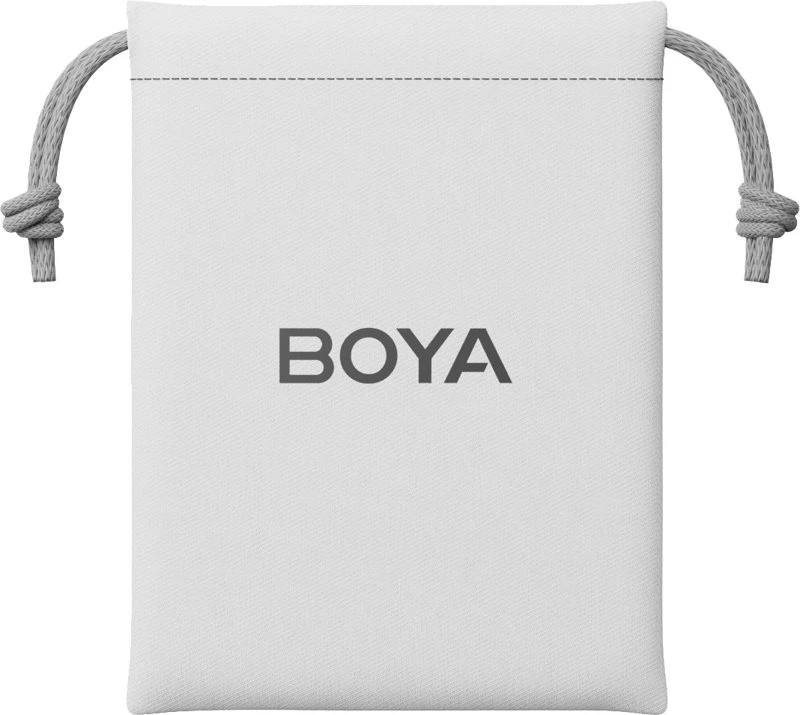 Boya | Mini-13 Ultracompact 2.4GHz Belaidės Mikrofonas System with lightning+USB-C | Baltas