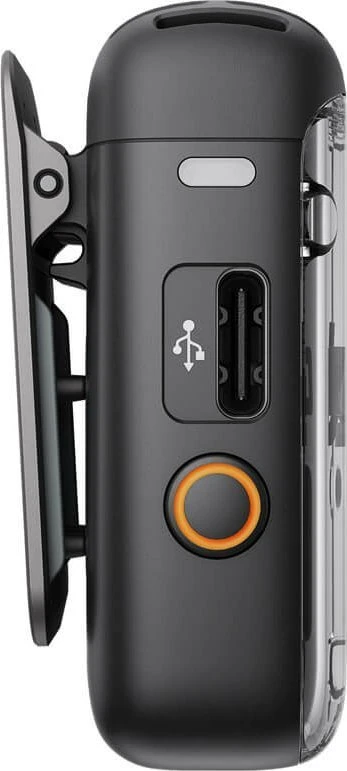Belaidis mikrofonas DJI Mic 2 v2.0 1TX, Juodas