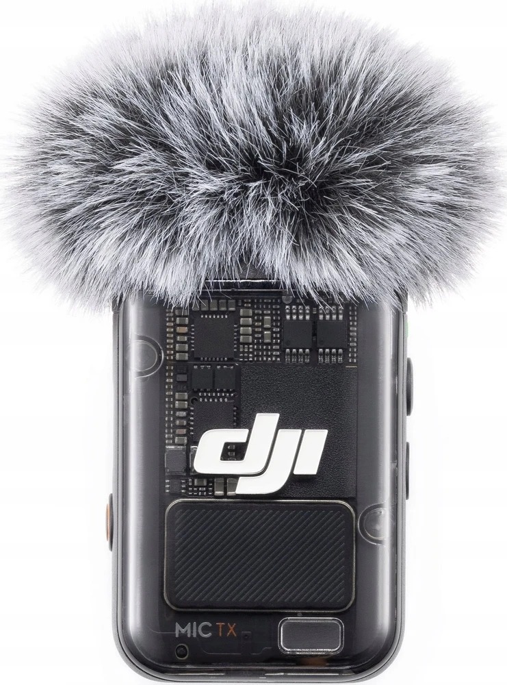 Belaidis mikrofonas DJI Mic 2 v2.0 1TX, Juodas