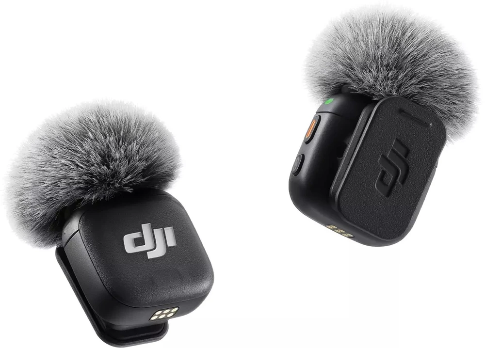 DJI Mic 3 (2 siųstuvai + 1 imtuvas + įkrovimo dėklas)