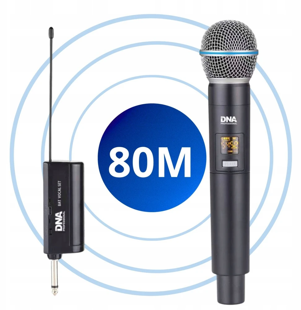 DNA BAT VOCAL SET belaidis įkraunamas rinkinys