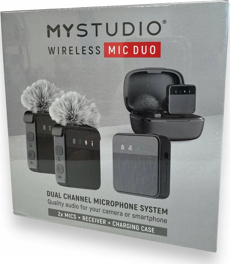 Mikrofonas EasyPix MyStudio Wireless Mic Duo