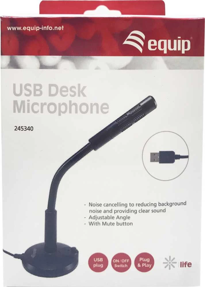 Mikrofonas Equip USB Desk