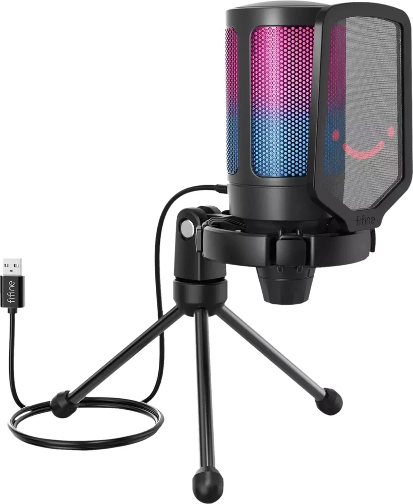 Mikrofonas Fifine A6V AmpliGame