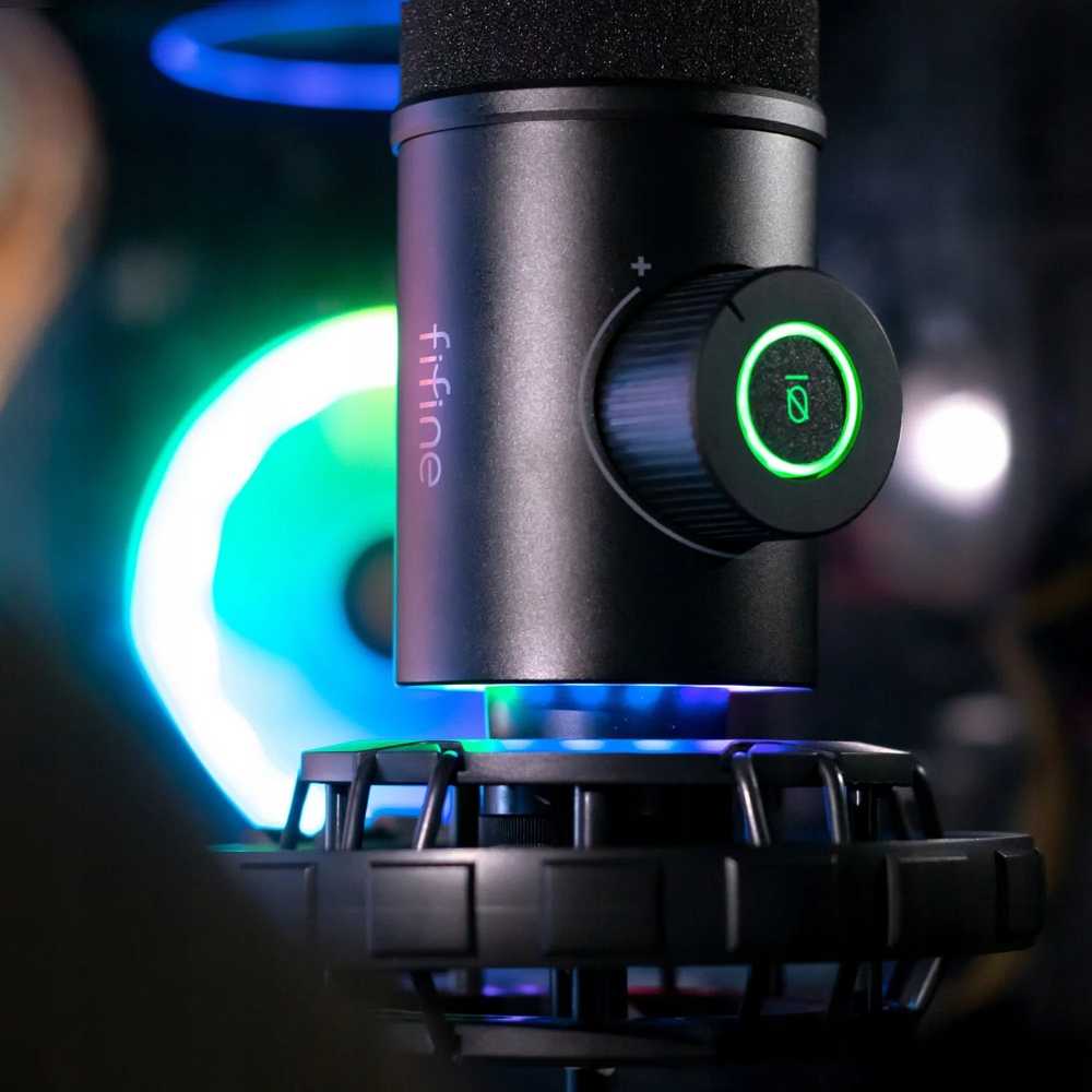 Fifine Technology Dinaminis Mikrofonas FIFINE K658 RGB