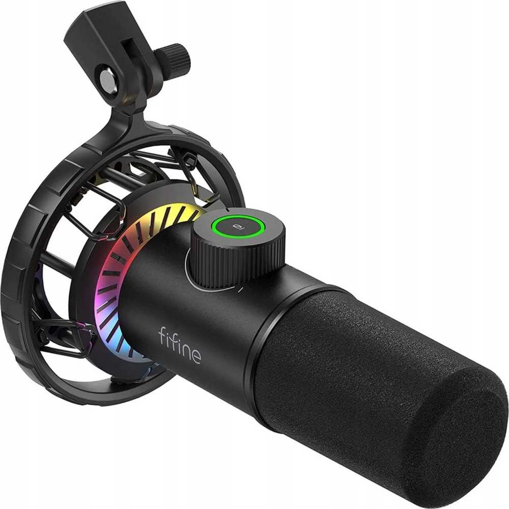 Fifine Technology Dinaminis Mikrofonas FIFINE K658 RGB