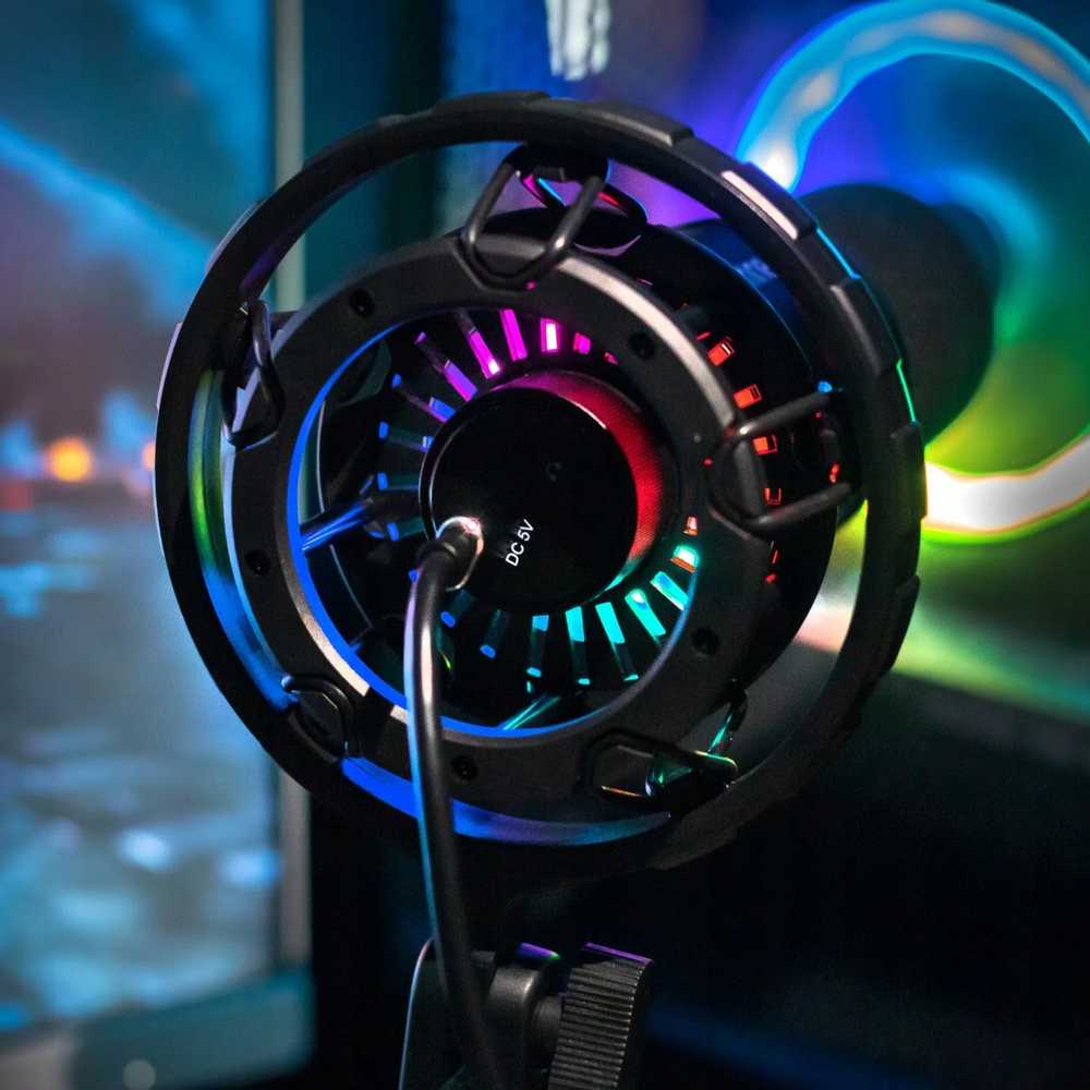Fifine Technology Dinaminis Mikrofonas FIFINE K658 RGB