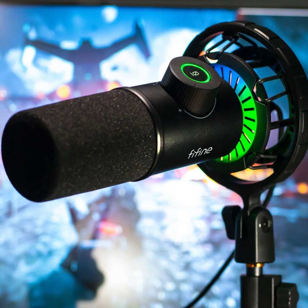 Fifine Technology Dinaminis Mikrofonas FIFINE K658 RGB