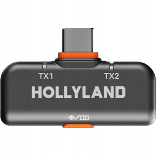 Mikrofonas Hollyland LARK M2S Mini Combo belaidis prisegamas mikrofonas, žvaigždutės pilkos spalvos