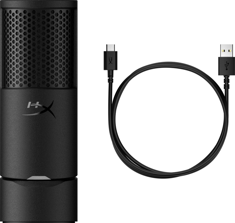 Carruzzo HyperX Solocast 2 BLK mikrofonas