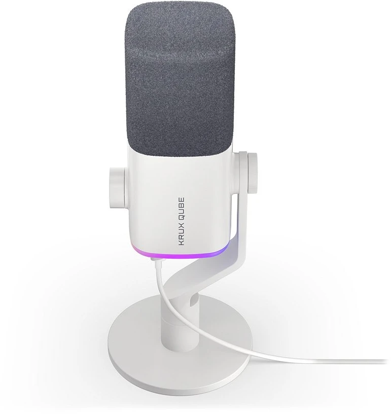 Krux Qube XLR/USB balta