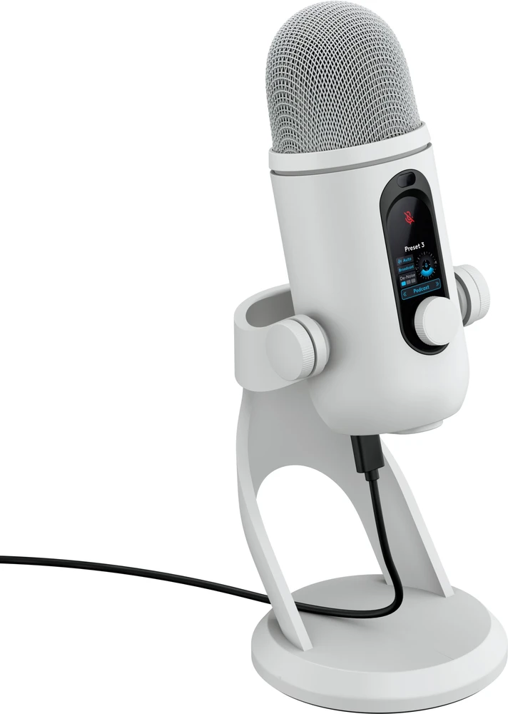 Mikrofonas Logitech G Yeti 2 balta (988-000592)