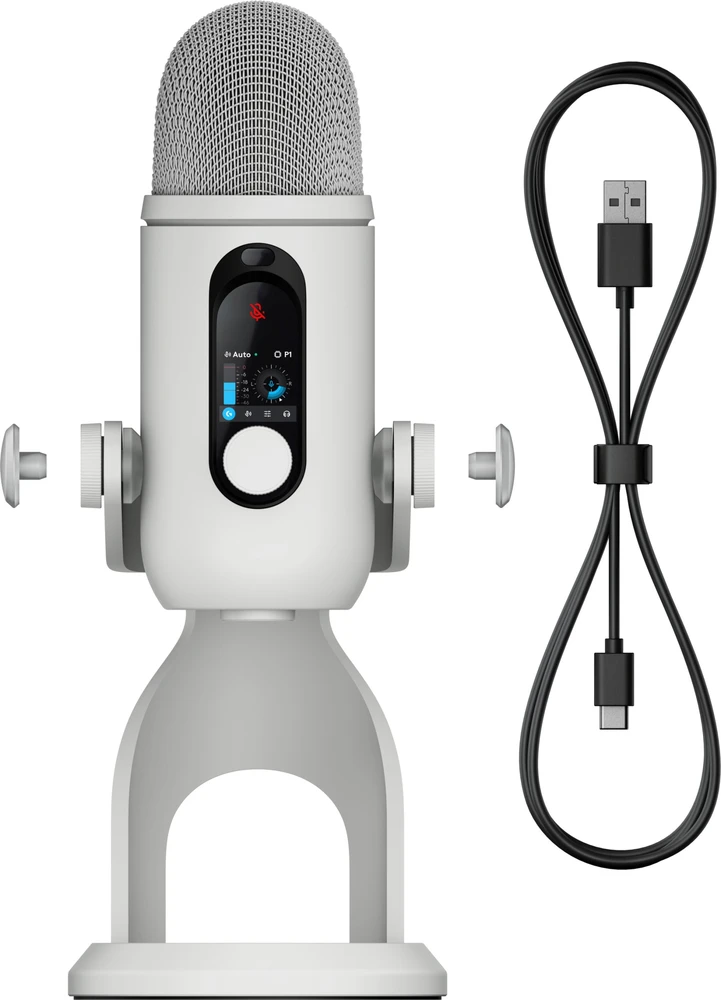 Mikrofonas Logitech G Yeti 2 balta (988-000592)