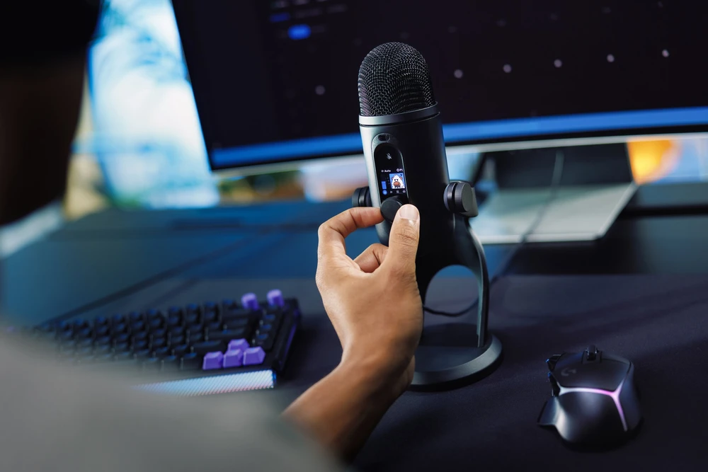 Mikrofonas Logitech G Yeti 2 juoda (988-000591)
