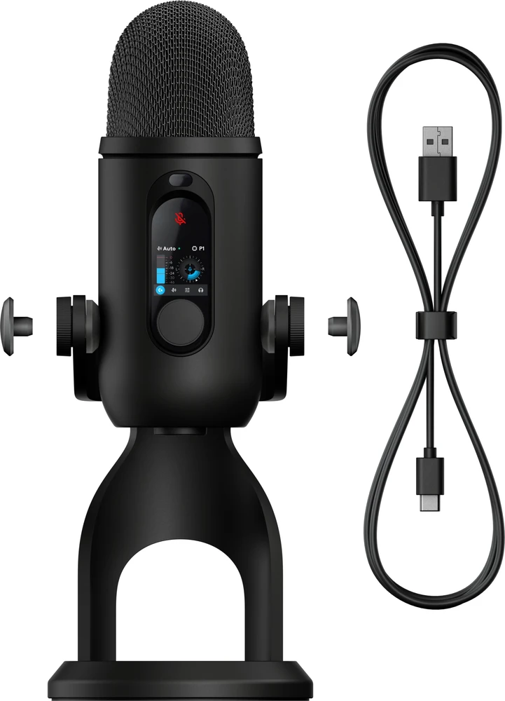 Mikrofonas Logitech G Yeti 2 juoda (988-000591)