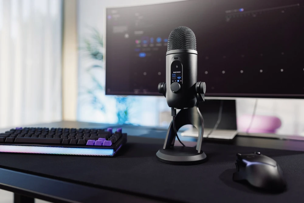 Mikrofonas Logitech G Yeti 2 juoda (988-000591)