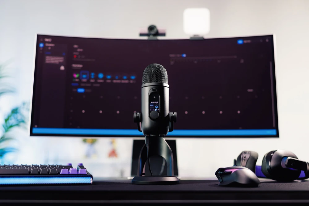 Mikrofonas Logitech G Yeti 2 juoda (988-000591)