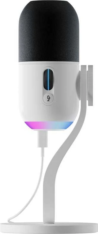 LOGITECH Yeti GX dinaminis RGB žaidimų mikrofonas su LIGHTSYNC OFF Baltas