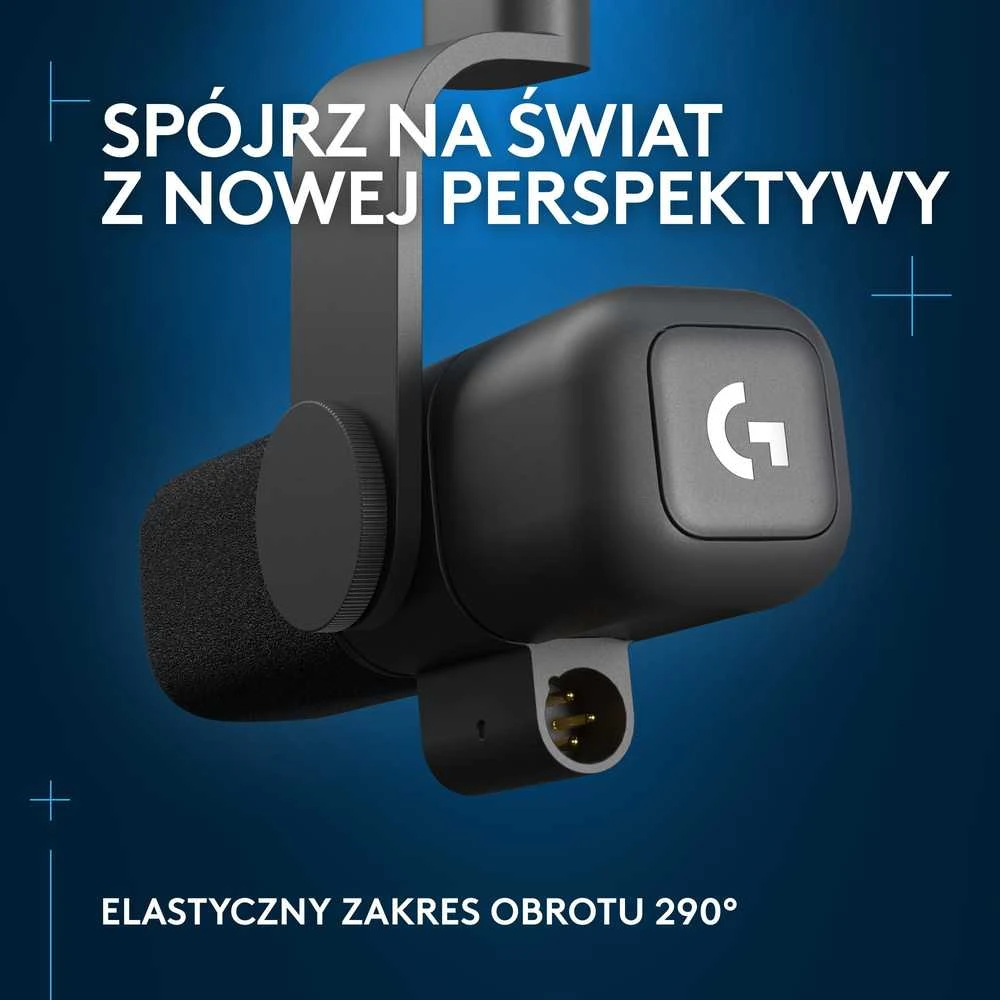 LOGITECH G Yeti Studio Microphone juodas