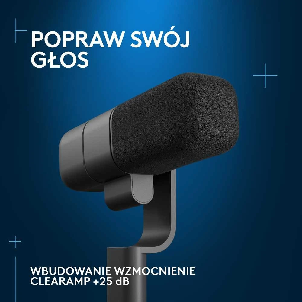 LOGITECH G Yeti Studio Microphone juodas