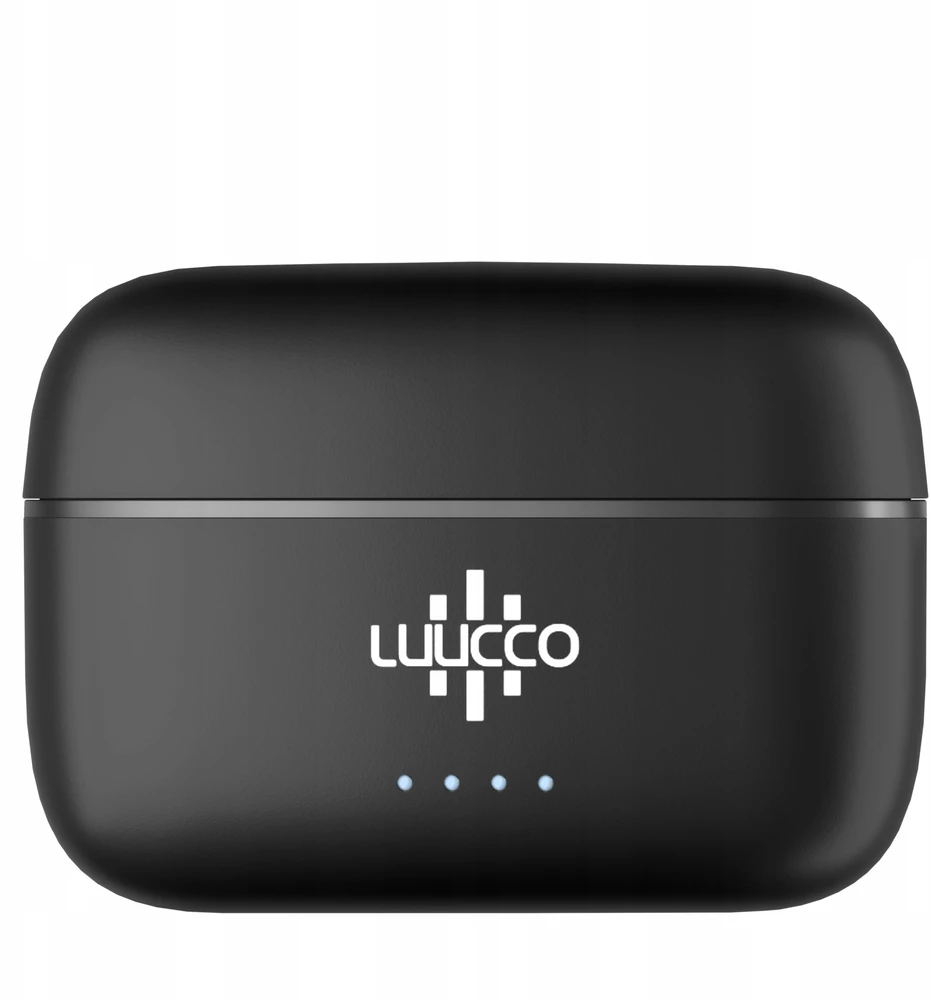 Mikrofonas Luucco MiniPods K2 Lightning juodas 2 vnt. + dėklas (SB11225)