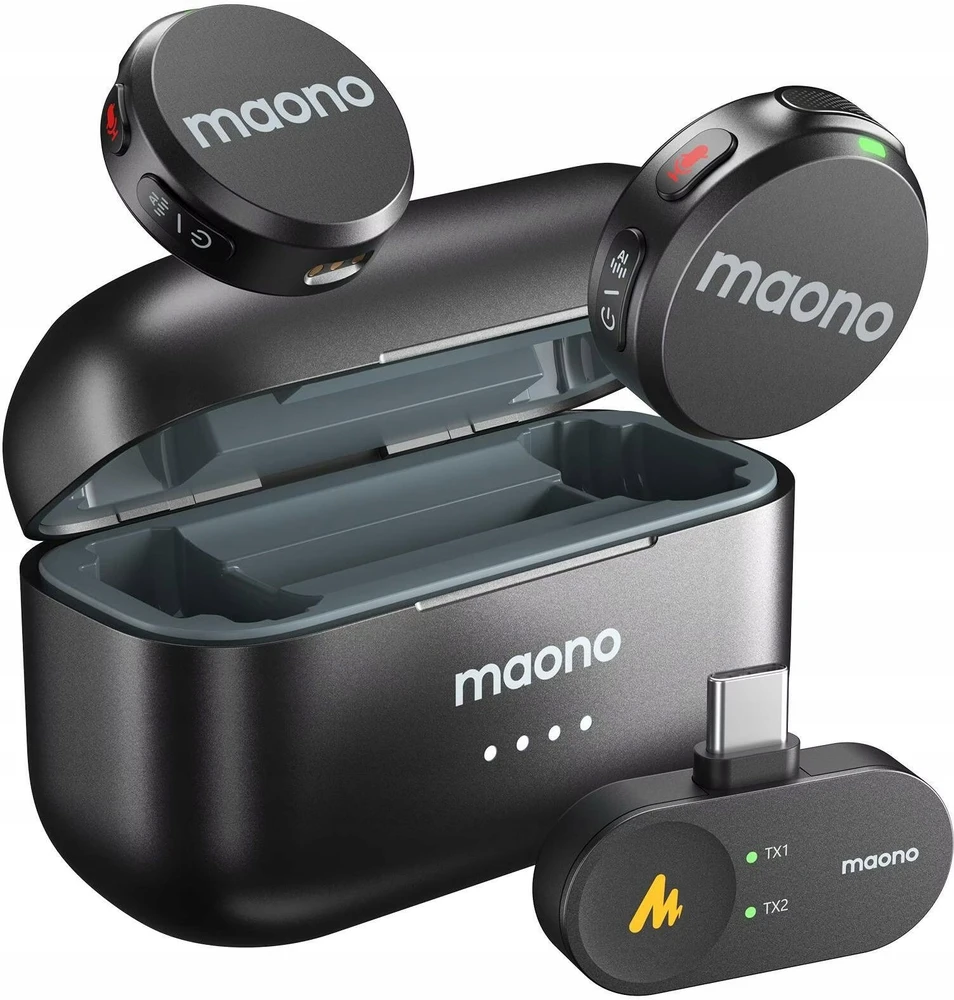 Mikrofonas belaidis Maono Wave T5 USB-C